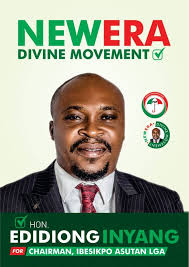 Dear,Ibesikpo Asutan Sons And Daughters! I present to you, your noble  son,an activist,a Grassroot mobilizer,a philanthropist and a politician par  excellence. He is God-fearing, Humble,Nice,Brave,Intelligent and Bold. He  Is a cerebral gentleman