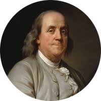 Family relationship of Benjamin Franklin and Lucretia (Coffin) Mott via  Peter Folger