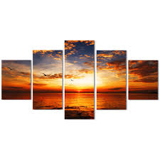 If there is something i absolutely love about the farmhouse style is when i european home decor. 1 Art Canvas Painting Picture Wall Art Home Decoration 5 Panel Oil Painting For Living Room Europe Seascape Sunset Canvas Printing In Painting Calligraphy From Home Garden New Year Decor Wall