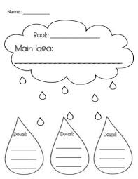 Main Key Idea And Details Worksheet Cloud And Raindrop From Miss Zees Activities From Miss Zees Activi Worksheet Cloud Main Idea Activities Primary Reading