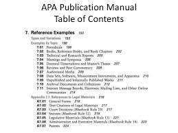 That's why the table of contents in an apa styled paper should how to write a table of contents in apa style synonym? Part Ii Creating Citations
