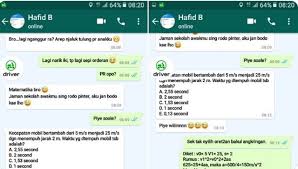 Ojol viral ayang prank ojol terbaru подробнее. Viral Driver Ojol Kerjakan Pr Matematika Milik Anak Temannya Via Whatsapp Hageuy Com