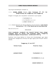 Kasus perceraian memang tidak sedikit terjadi. Surat Kuasa Mediasi