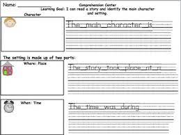 You can see tons of other games for first grade students below! Character And Setting Graphic Organizer Ca Standard 3 1 By Funky In First