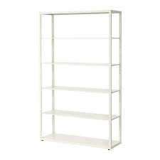 Fjalkinge Wandmeubel Wit 118x193 Cm Ikea Ikea Shelving Unit Metal Shelving Units Shelving