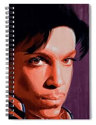 Prince Musician Spiral Notebooks for Sale