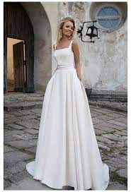Showing 1463 womens satin tank. Simple Satin A Line Square Neckline Floor Length Bridal Gown Tank Top Wedding Dress Ne Wedding Dress Belt Best Wedding Dresses Simple Wedding Dress Casual