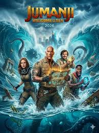 Cinema - 🎬 Jumanji: Welcome to the SEA (2026) ⭐ Starring: Dwayne Johnson •  Karen Gillan • Kevin Hart • Jack Black The Jumanji crew is back, but this  time, they're facing