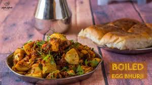 Boiled Egg Bhurji Boiled Egg Bhaji Kali Mirch By Smita In 2020 Boiled Eggs Egg Bhurji Food