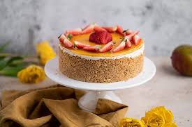 Roll out into desired shape and let rise 30 minutes. Erdbeerkuchen Erdbeer Torte Mit Mango No Bake Murats 5 Minuten Sallys Blog