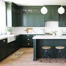 Price is based on design of your kitchen! China Island Shape Green Modern Solid Wood Kitchen Cabinets Zf Kc 003 China Kitchen Cabinets Modern Kitchen Cabinets