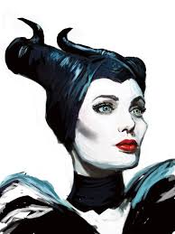 A new cartoon drawing tutorial is uploaded every week, so stay tooned! Digital Realistic Illustration Poster Of Angelina Jolie As Disney S Maleficent Drawing By Adriana Stone Saatchi Art