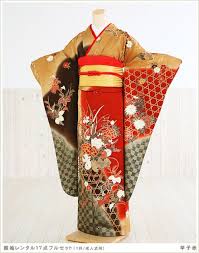 New Year S Furisode With Images Traditional Japanese Kimono Japanese Fabric Beautiful Kimonos