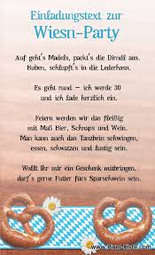 Einladungstexte Fur Einladungskarten Zum Oktoberfest Der Wiesnparty Und Dem Bayrischen Abend Geburtstag Oktoberfest Einladung Einladungstext Oktoberfest