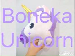 Pola unicorn dari kain flanel. Diy Unicorn Boneka Flanel Youtube