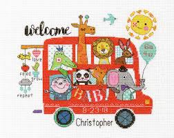 By simply adding a few stitches to the. Baby On Board Cross Stitch Kit Only 24 60