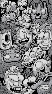 Black And White Graffiti Wallpaper Doodle Wallpaper By Efforfake On Deviantart In 2020 Graffiti Wallpaper Beautiful Wallpapers Backgrounds Phone Wallpaper Images