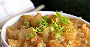 Pusinikkai Kurma Winter Melon Curry White Pumpkin Kurma Side Dish For Rotis Winter Melon Kurma Recipe Recipes