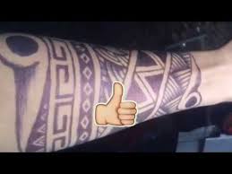 Gambar tato simpel keren di lengan sumber : Wow Menggambar Tato Motif Batik Keren Tato Temporer Youtube