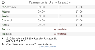 🕗 FLORIAN USŁUGI KOMINIARSKIE DANIEL SZERSZEN Rzeszów godziny otwarcia,  tel. +48 662 616 344