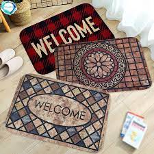 Tapis De Porte D'entrée Entrée Paillasson D'entrée Tapis De Bienvenue  Extérieur Robuste, Pour Garage, Patio, Zone À Fort Trafic 40X60Cm Acheter À  Prix Bas — Livraison Gratuite, Avis Réels Avec Des Photos —
