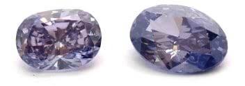 Natural Violet diamonds
