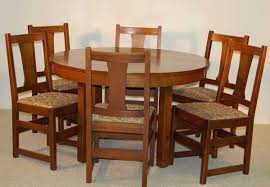 L Jg Stickley Dining Room Table And 6 Chairs Dining Room Table Dining Room Furniture Minimalist Wood Furniture