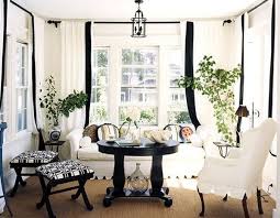 Decorating A Black White Office Ideas Inspiration Black And White Living Room White Rooms White Living Room