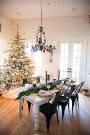 Joanna Gaines S Christmas Decor Farmhouse Christmas Tree Christmas Table Rustic Christmas