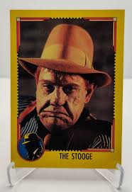 1990 Topps Dick Tracy The Stooge #16 trading card