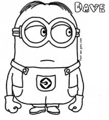 Please wait, the page is loading. Print Out Dave The Minion Despicable Me 2 Coloring Pages Free Kids Coloring Pages Printable