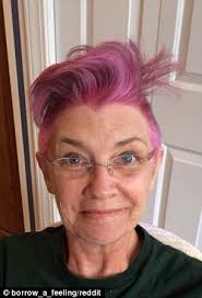 Check spelling or type a new query. Mother With Breast Cancer Shaves Her Hair Into A Bright Pink Mohawk Daily Mail Online