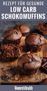 Rezept Low Carb Schoko Muffins Rezept Schokomuffins Wenig Kalorien Low Carb Schoko Muffins