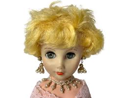 Vintage 1950s Fashion Doll Allied Grand Co 19” Tall