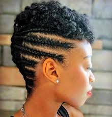 In this case, a braid, bun and carefully angled hair parts across the scalp work together for a pretty if you don't have time to deal with cornrows, go for some flat twists to make sure your naturally short hair stays protected. Pin On Hair Styles