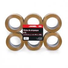 Janel Cinta De Empaque 156 6 Rollos De 48mmx150m Canela 1564815700 Abasteo Mx