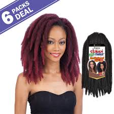 Our friend hannah holsomback, known on instagram as @bighairedhannah. Amazon Com Freetress Equal Synthetic Hair Braids Double Strand Style Havana Twist Cuban Twist Braid 12 6 Pack 1b Beauty