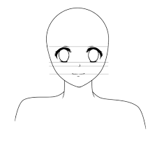 Drawing anime characters can seem overwhelming, especially to outline the hips, draw an oval over the point where the torso and upper legs meet. Anime Girl Body Template With Face Novocom Top
