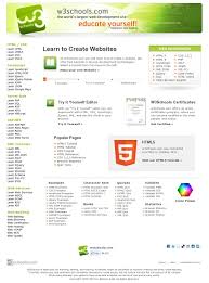 The Website W3schools Com Courtesy Of Pinstamatic Http Pinstamatic Com Great Way To Get Help Writin Learn Web Design Learning Web Web Development Design