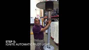 How do you light a gas water heater? Patio Heater Lighting Instructions Youtube