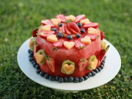 The yellow birthday cupcakes have a tight crumb like pound cake, but taste super soft with a bouncy light texture. 33 No Sugar Birthday Party Recipes That Are Still Fun Fruit Birthday Cake Healthy Smash Cake Birthday Cake Kids