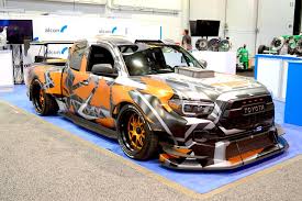 Chevy cares was the sponsor at homestead. Brad Deberti Drift Truck Custom Toyota Tacoma Toyota