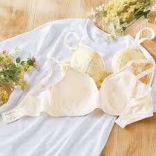 Tシャツみたいなブラ®綿混素材で肌ざわりやさしい(超ソフトワイヤー入り・フルカップ)(脇高タイプ) - ファッション通販ならセシール(cecile)