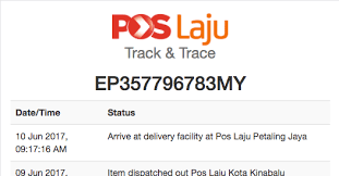 Tracking pos laju number after shipment is very easy.they have fastest online tracking tool to find out your package.using poslaju track trace tool you can track maximum 15 numbers at a time.submit each number by putting semicolon. Poslaju Live Track Trace By Firesell Technology