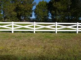 Just cut the tip shorter for a larger hole. Cross Buck Post And Rail Vinyl Horse Fence