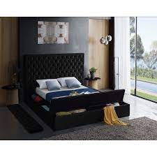 And the structure of the bed frame consist of solid douglas fir for a solid foundation and durability. Willa Arlo Interiors Tami Upholstered Storage Platform Bed Reviews Wayfair Meridian Furniture Adjustable Beds Full Size Bed