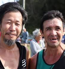 Photo finish in Waitārere Forest Run