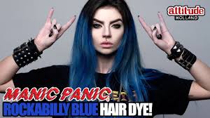 Manic Panic Rockabilly Blue Beatriz Mariano Youtube