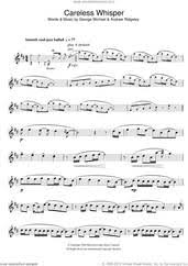 Sheet music for the song careless whisper for bb tenor saxophone. Michael Careless Whisper Sheet Music For Alto Saxophone Solo