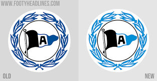 Dsc arminia bielefeld logo vector. Arminia Bielefeld Silently Updates Logo Colors Finally Informs Fans Supporters To Vote On New Logo How The Kits Look Like With The New Color Footy Headlines